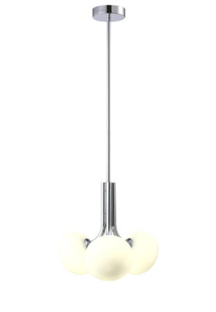 Подвесная люстра Crystal Lux ALICIA SP3 CHROME/WHITE