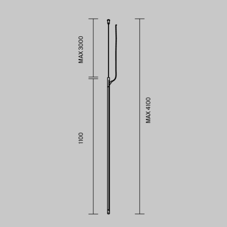 Шинопровод Maytoni Technical TRX233-VL-1B