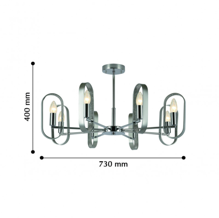 Люстра на штанге F-Promo 2482-8P