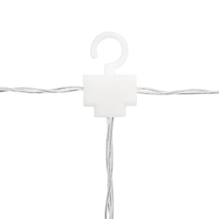 Дождь (занавес) Wi-Fi 3х3 м, прозрачный ПВХ, 180 LED RGB, не соединяется