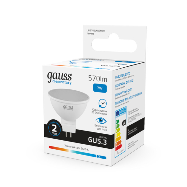 Светодиодная лампа Gauss 13537