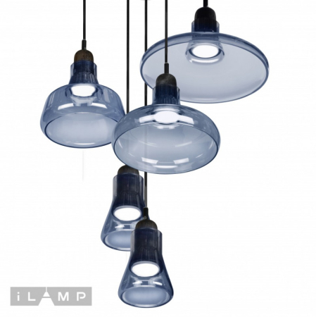 Подвесной светильник iLamp AP9006-5 BL