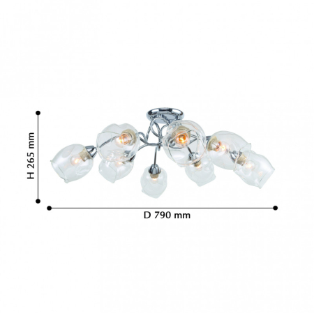 Накладная люстра F-Promo 2191-8U