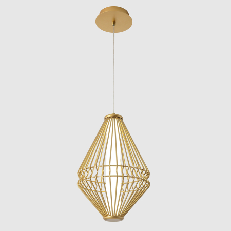 Crystal Lux Светильник подвесной Crystal Lux CUADRA SP18W LED GOLD