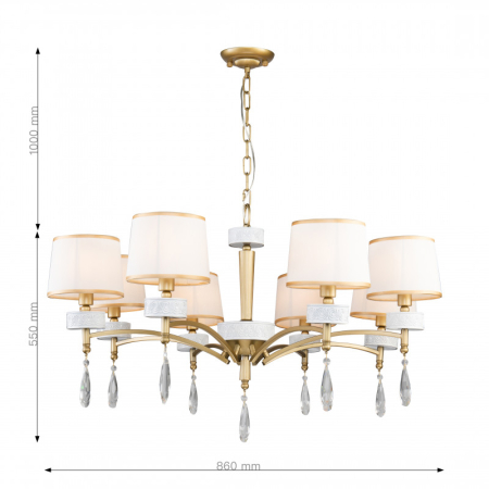 Подвесная люстра Favourite 2706-8P