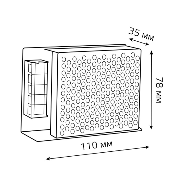 Блок питания для светодиодной ленты Gauss 202003040