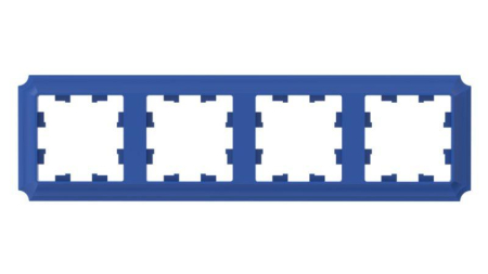 Рамка 4-м AtlasDesign Antique универс. аквамарин SE ATN101104