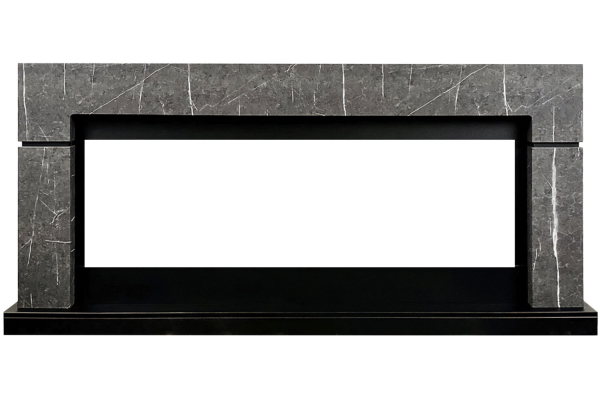 Royal Flame Каминокомплект Lindos 60 SFT - Серый мрамор с очагом Vision 60 LOG LED