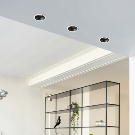 Встраиваемый светильник Crystal Lux CLT 081C WH-BL