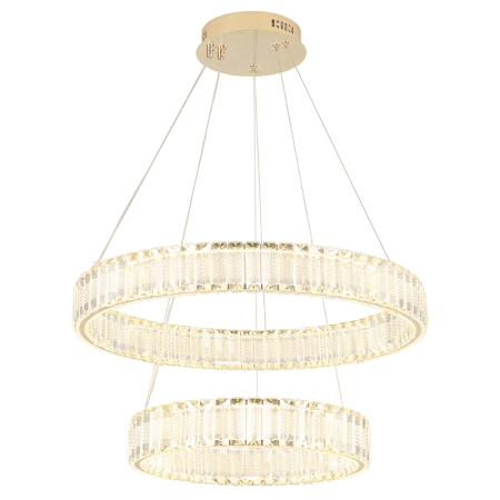 Crystal Lux Люстра Crystal Lux MUSIKA SP100W LED GOLD