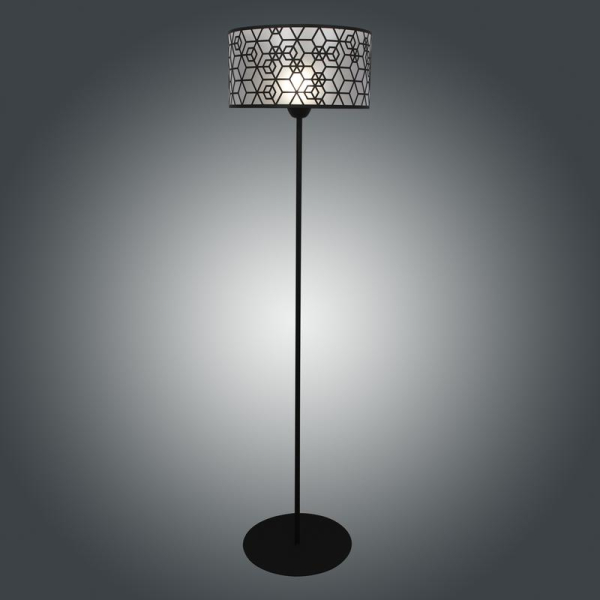 Светильник "Нордика" ННБ 63-60-021 шнур черн. (ИМ) напольный (торшер) черн. муар Элетех 1005405245