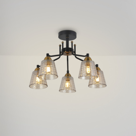 Люстра на штанге Freya FR4017PL-05BBZ