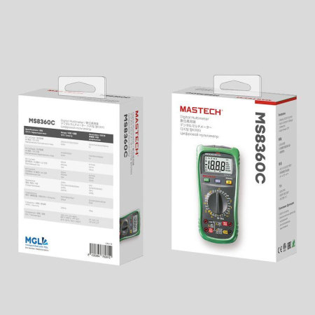 Мультиметр профессиональный MS-8360C Mastech 13-2027