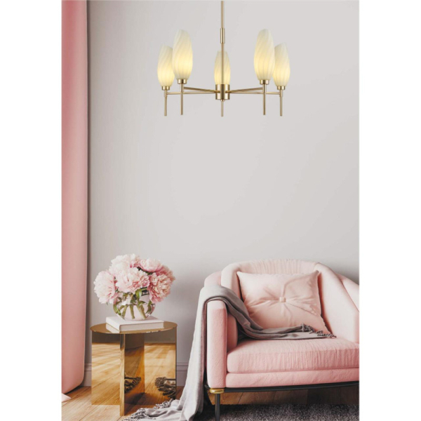 Люстра на штанге LUMION 6518/5C