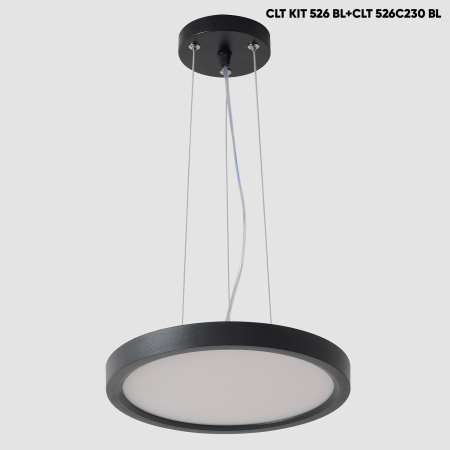 Crystal Lux Светильник потолочный Crystal Lux CLT 526C230 BL