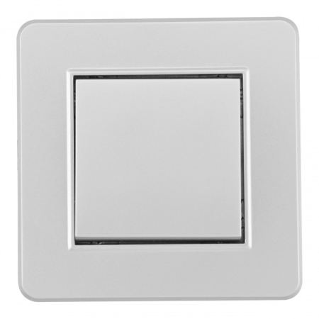 Выключатель Arte Milano SET16-1-30-1 silver