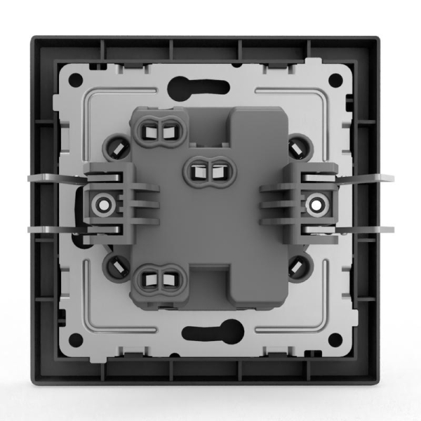 Выключатель 1-кл. СП Pixel 10А IP20 в сборе карбон TOKOV ELECTRIC TKE-PX-V1F-C14