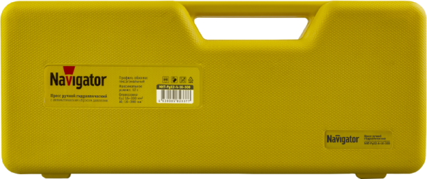Пресс гидравлический Navigator 82 337 NHT-Pg02-A-16-300 (ручной 16-300кв.мм авт Navigator 82337