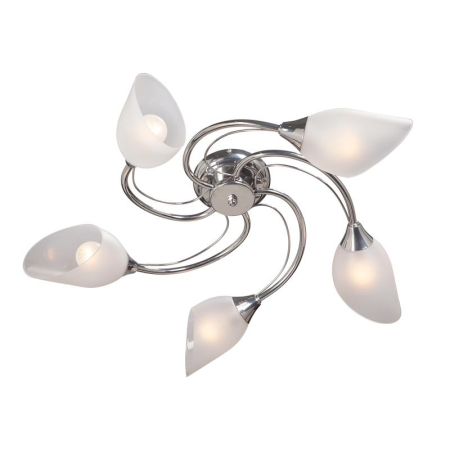 Люстра 5xE14 макс. 40Вт плафон ПП Vitaluce V3236/5PL