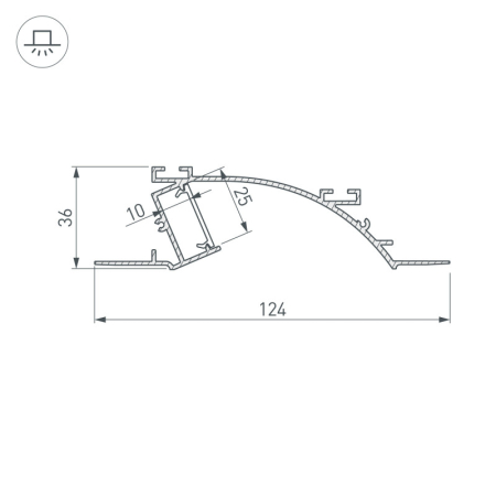 Профиль Arlight 029850