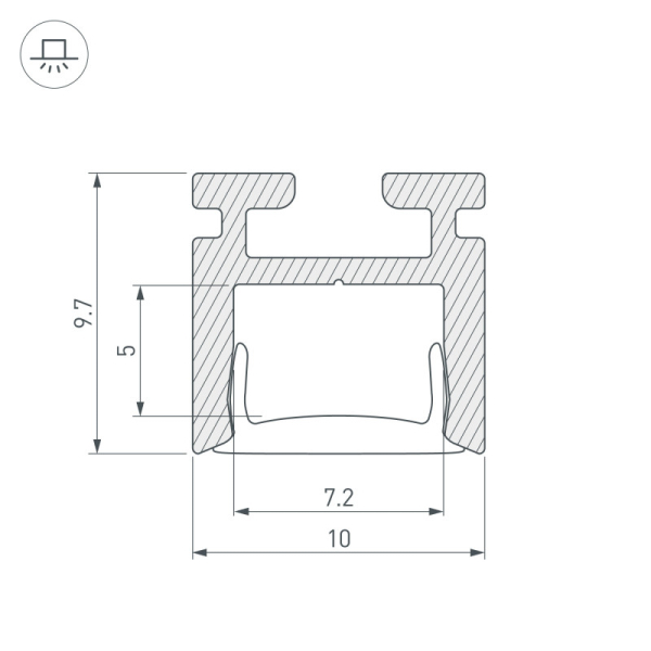 Профиль Arlight 029089