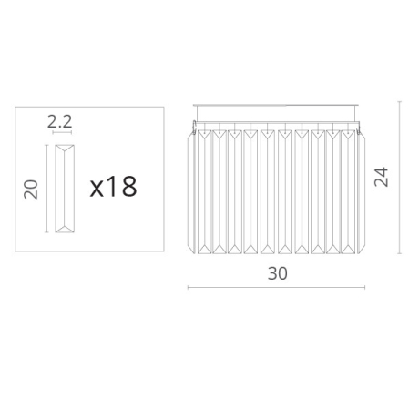 Бра Divinare 3002/05 AP-2