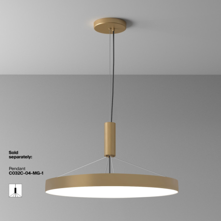 Накладной светильник Maytoni Technical C032CL-90W4K-RD-MG