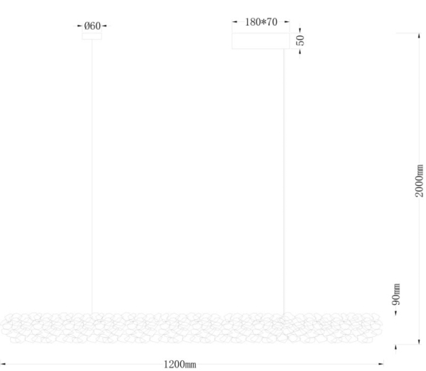 Подвесная люстра Fluorite FL1189-10P