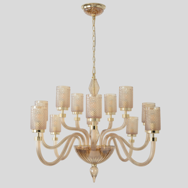 Crystal Lux SILVESTRO SP12 AMBER