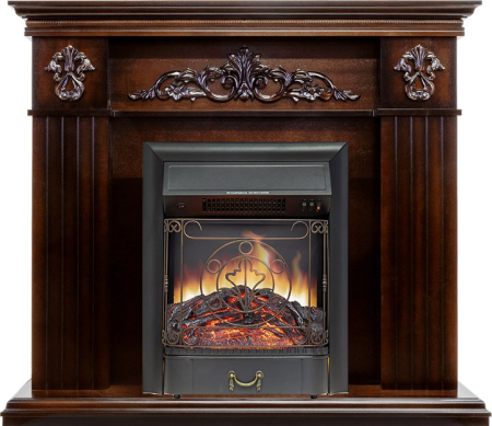 Royal Flame Каминокомплект Provence - Коньяк с очагом Majestic FX Black