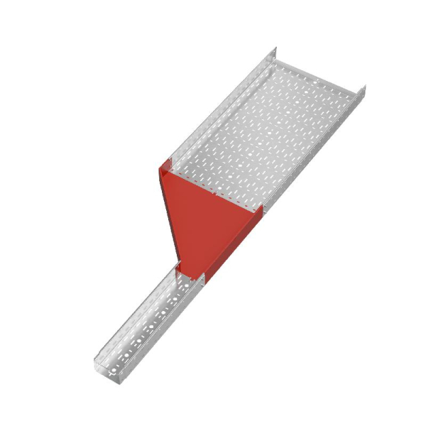 Переходник для лотка левый 100х150-600 "ПЛЮС" PDplus100-150-600-L INOX304 КМ PL5869