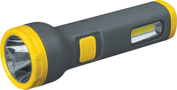 Фонарь аккумуляторный 14 035 NPT-CP21-ACCU 1LED 1Вт + 1COB 1Вт аккум. 3.7В 1.2А.ч пластик. NAVIGATOR 14035
