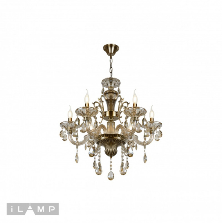 Подвесная люстра iLamp 61079-6 BR