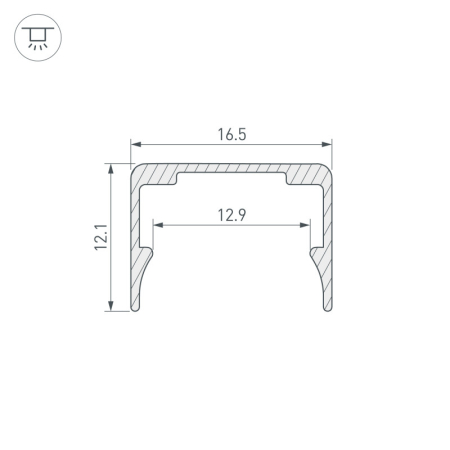 Профиль Arlight 062506