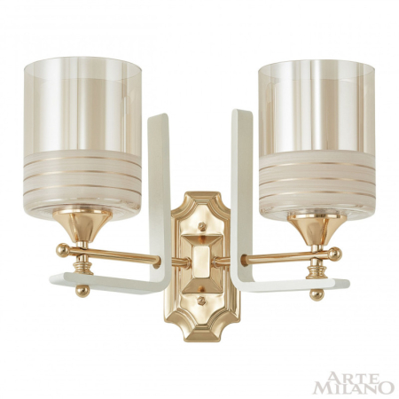 Бра Arte Milano 306087/2W Wh/Gd