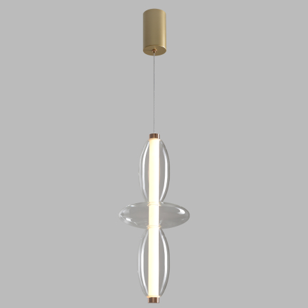 Crystal Lux Светильник подвесной Crystal Lux QUASAR SP14W LED TRANSPARENT