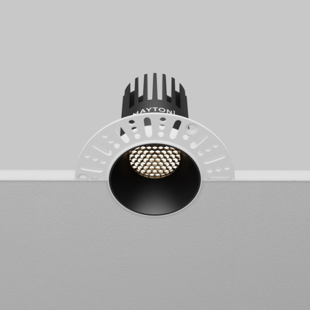 Встраиваемый светильник Maytoni Technical DL119-10W-4K-TRS-B