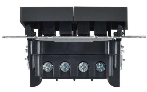 Выключатель перекрестный 2-кл. СП BRITE ВС10-2-3-БрГ 10А механизм графит IEK BR-V23-0-10-K53