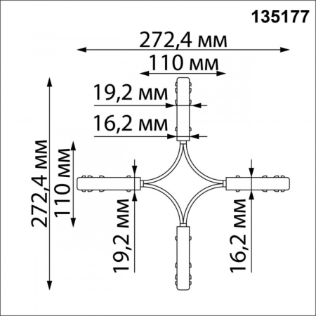 Коннектор Novotech 135177