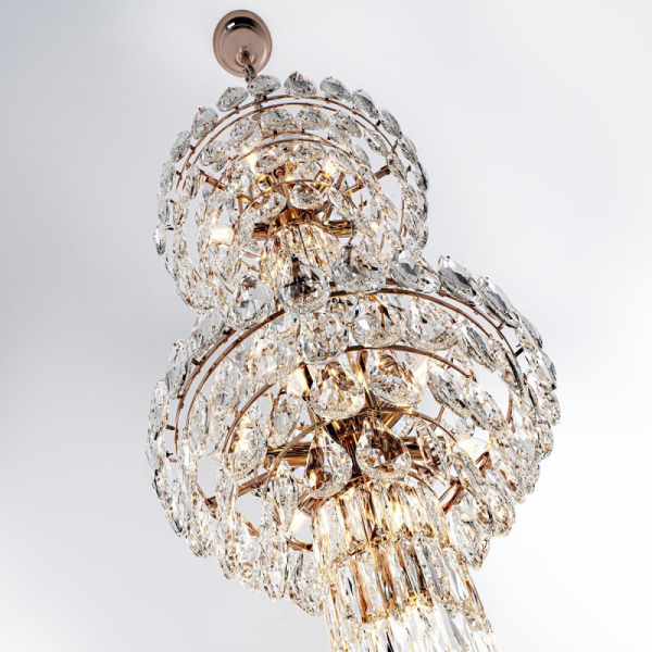 Каскадная люстра MODELUX ML.8861.39P GD