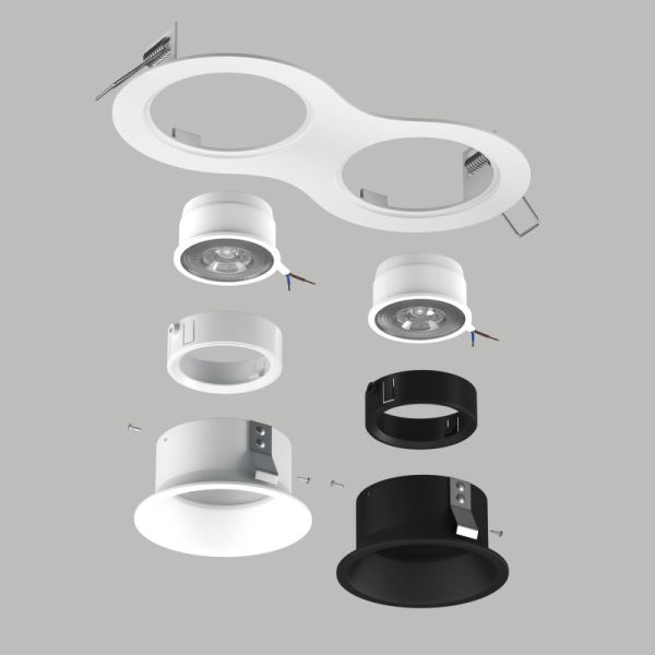 Встраиваемый светильник Lightstar D6260607WBMOD