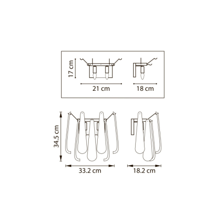 Бра Lightstar 799622