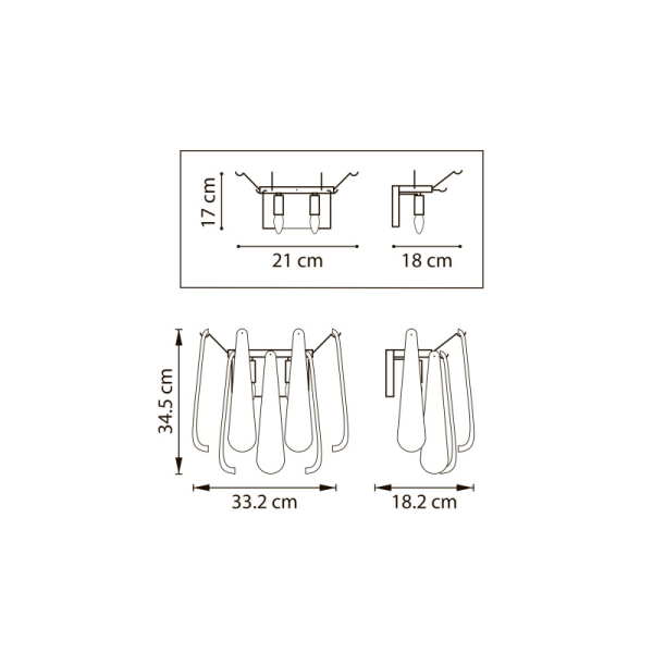Бра Lightstar 799622