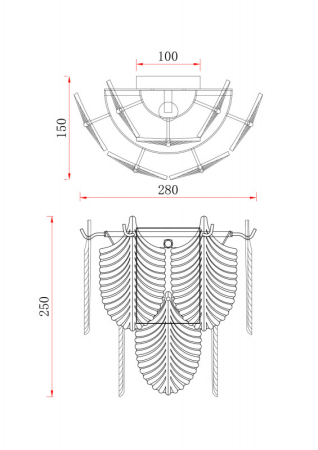 Бра Freya FR5143WL-01G