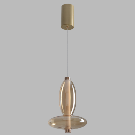 Crystal Lux Светильник подвесной Crystal Lux QUASAR SP7W LED AMBER
