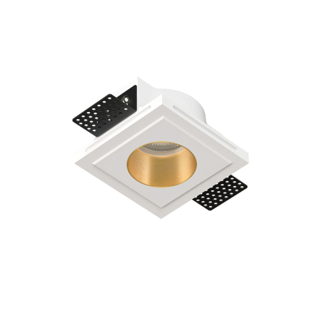 QUASAR 55 BRASS Встраиваемый потолочный гипсовый светильник