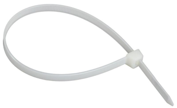 Хомут 7.6х300мм P6.6 стандартный бел. (уп.100шт) IEK UHH30-D076-300-100-K01