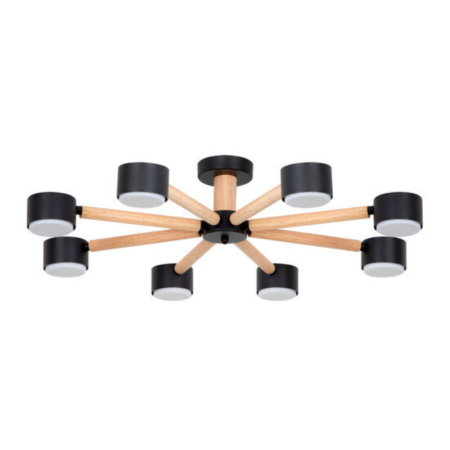 Люстра на штанге ARTE Lamp A1624PL-8BK