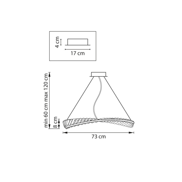Подвесная люстра Lightstar 699083