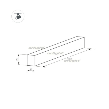 Шинопровод Arlight 026904(1)